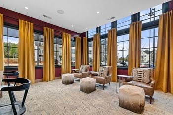 Modern cyber lounge